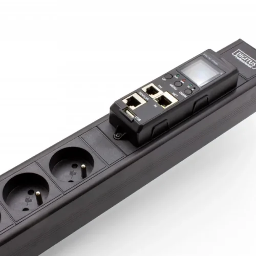 Digitus RACK PDU monitoring strip vertical plug DIN49440 sockets 18xNF-C61-314