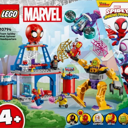 Alternative view of LEGO LEGO Team Spidey Web Spinner Headquarters
