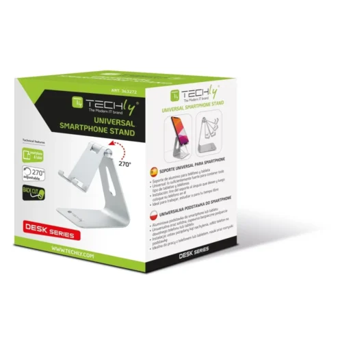 Techly Adjustable phone stand
