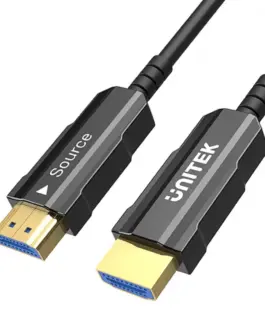 Unitek HDMI Optic кабел 2.0 25m AOC 4K60Hz C11072BK-25M