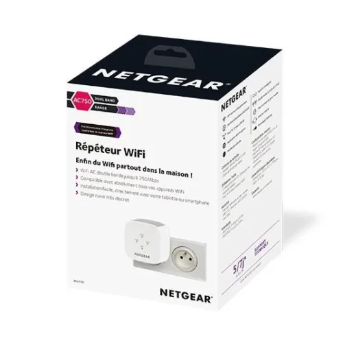 Netgear Netgear EX3110 AC750 Wall Plug WiFi Extender