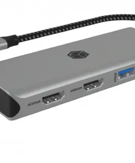 IcyBox ICY BOX IB-DK4012-CPD 9in1 2x HDMI 4K60Hz
