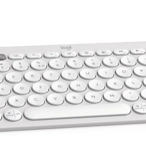 Logitech Klawiatura Pebble Keys 2 K380s Tonal бял