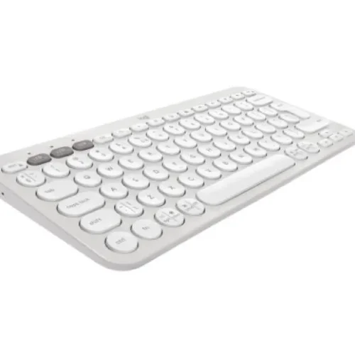 Logitech Klawiatura Pebble Keys 2 K380s Tonal бял
