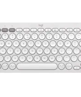Logitech Klawiatura Pebble Keys 2 K380s Tonal бял