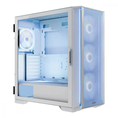 MODECOM Компютър cases ARGB HORIZON FLOW MIDI бял