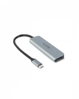 Alternative view of DICOTA USB-C 5-in-1 Video Hub 4K PD 100W