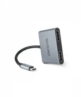 DICOTA USB-C Portable 4-in-1 D ock 4K 2xHDMI 100W PD