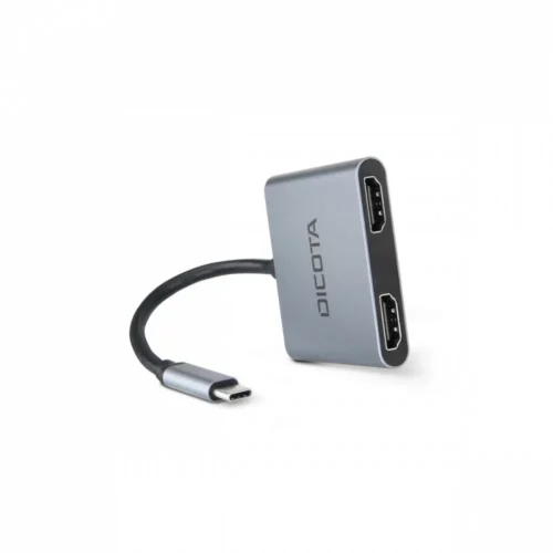 DICOTA USB-C Portable 4-in-1 D ock 4K 2xHDMI 100W PD