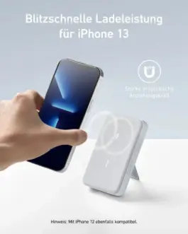 Alternative view of Anker Anker 633 10000 mAh 15W 27W USB-C бял