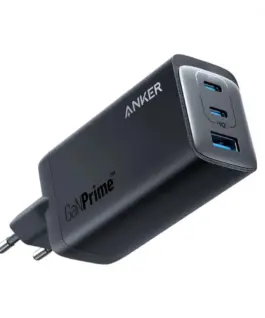Anker GaN 737 III 2xUSB-C 100 W USB-A 22.5W черен