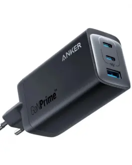 Anker GaN 737 III 2xUSB-C 100 W USB-A 22.5W черен