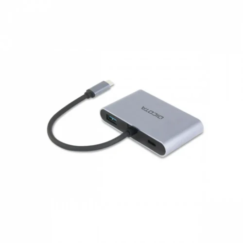 Alternative view of DICOTA USB-C Portable 5-in-1 Dock 4K HDMI/DP PD 100W