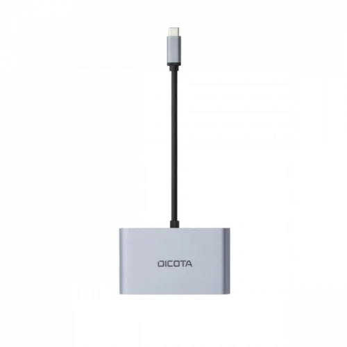 DICOTA USB-C Portable 5-in-1 Dock 4K HDMI/DP PD 100W