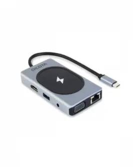 Alternative view of DICOTA USB-C 10-in-1 Charging Hub 4K PD 100W