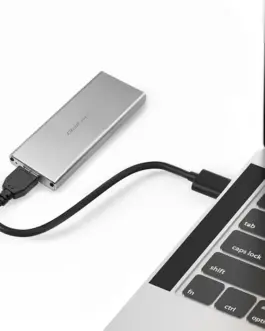 Alternative view of Qoltec Enclosure M.2 SSD drive SATA,NGFF,USB 3.0,2TB