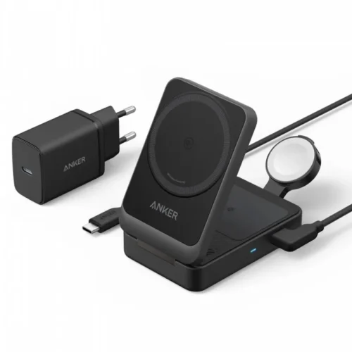 Anker MagGo 15W 3-in-1 foldable черен EU