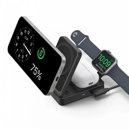 Anker MagGo 15W 3-in-1 foldable черен EU