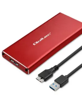 Qoltec Enclosure M.2 SSD drive SATANGFFUSB3.02TB