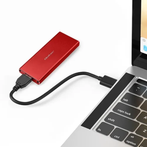 Alternative view of Qoltec Enclosure M.2 SSD drive SATA,NGFF,USB3.0,2TB