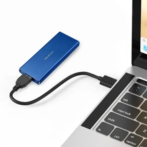 Alternative view of Qoltec Enclosure M.2 SSD drive SATA,NGFF,USB3.0,2TB