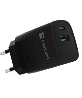 Alternative view of Natec RiberaGAN USB 30W мрежово зарядно