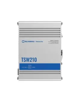 TELTONIKA TSW210 Switch 2xSFP 8xGbE DIN RAIL Back Panel
