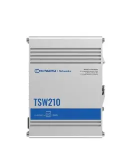 TELTONIKA TSW210 Switch 2xSFP 8xGbE DIN RAIL Back Panel