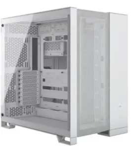 Corsair Case 6500D Airflow Dual Chamber бял Mid-Tower