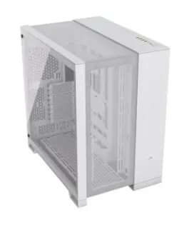 Alternative view of Corsair Case 6500D Airflow Dual Chamber бял Mid-Tower