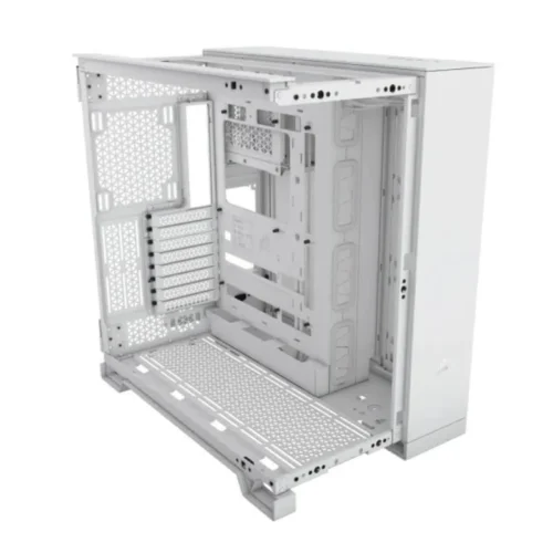 Corsair Case 6500D Airflow Dual Chamber бял Mid-Tower