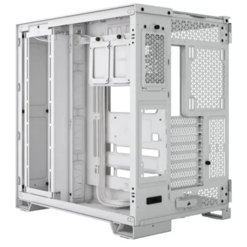Corsair Case 6500D Airflow Dual Chamber бял Mid-Tower