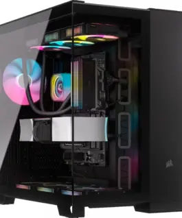 Corsair 6500X Dual Chamber Mid-Tower черен