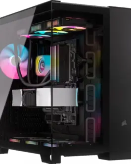 Corsair 6500X Dual Chamber Mid-Tower черен