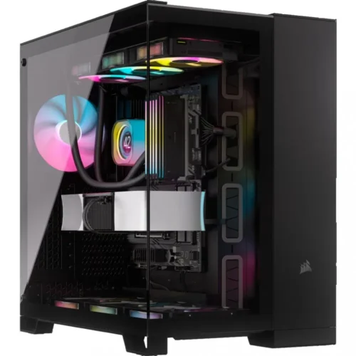 Corsair 6500X Dual Chamber Mid-Tower черен