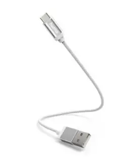 Hama Charging data кабел USB- C 0,2m бял