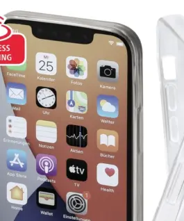 Hama Cover crystal clear Iphone 13 прозрачен