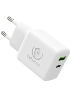 Rebeltec Mains зарядно two ports USB-C + USB-A H200 TURBO QC3.0 + PD20W