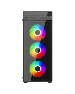 Alternative view of Gembird Midi Tower Case Fornax K700 ATX