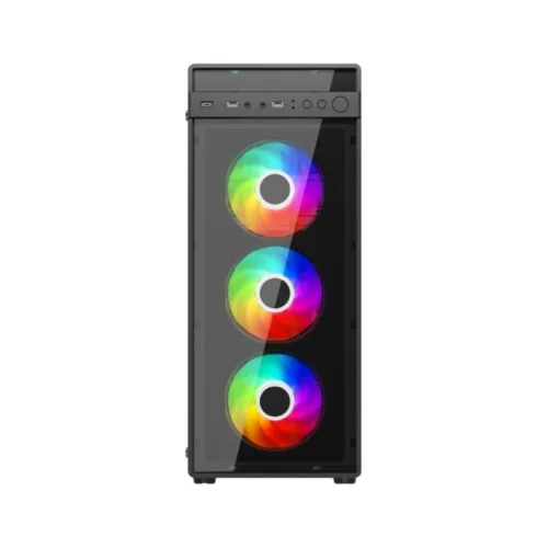 Alternative view of Gembird Midi Tower Case Fornax K700 ATX