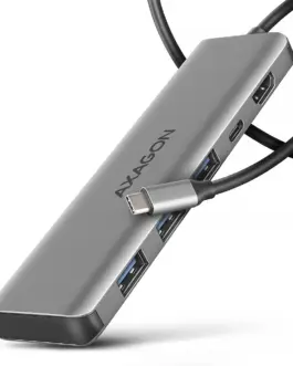 AXAGON HMC-5H USB hub 5in1 5Gb ps 3xUSB HDMI PD100W