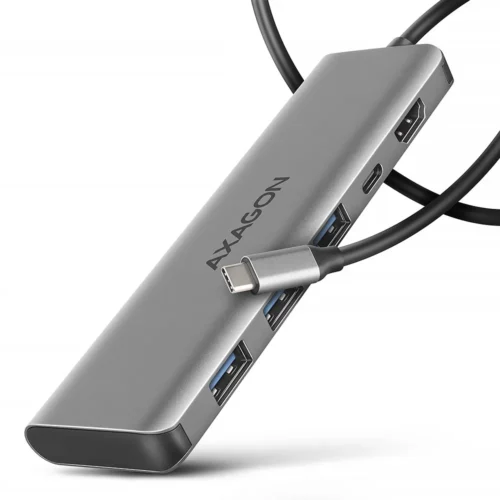 AXAGON HMC-5H USB hub 5in1 5Gb ps 3xUSB HDMI PD100W