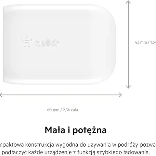 Belkin BOOST CHARGE 30w USB-C PD PPS + cabel USB-C