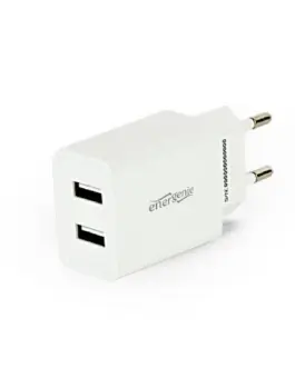 Gembird USB зарядно 2-port-A 2.1A бял