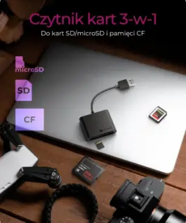 Alternative view of IcyBox Card reader IB-CR301-U3 USB 3.0