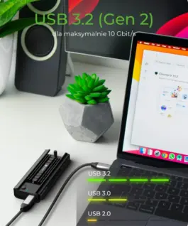 IcyBox ICY BOX IB-180MC-C31 M.2 NVMe&SATA Docking