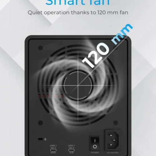 IcyBox ICY BOX IB-3805-C31 external case for 5 HDD