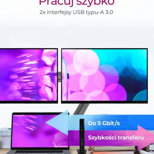 IcyBox ICY BOX IB-DK2251AC Лаптоп docking statio