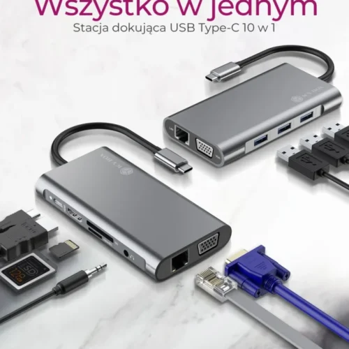 IcyBox ICY BOX IB-DK4040-CPD Docking station Type-C