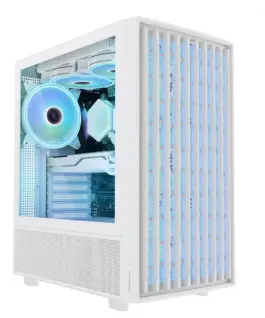 MODECOM кутия за компютър Breeze ARGB FLOW Midi бял